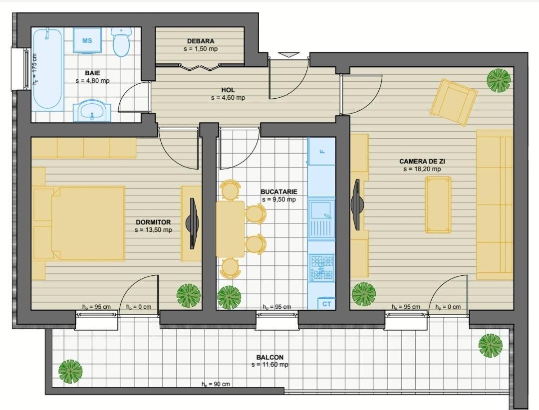 סיביו Apartament Rubin מראה חיצוני תמונה